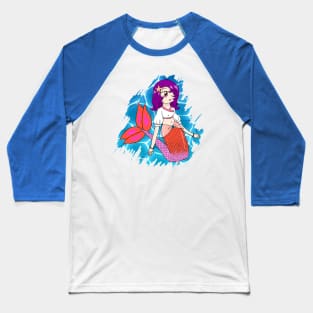 Mermaid Baseball T-Shirt